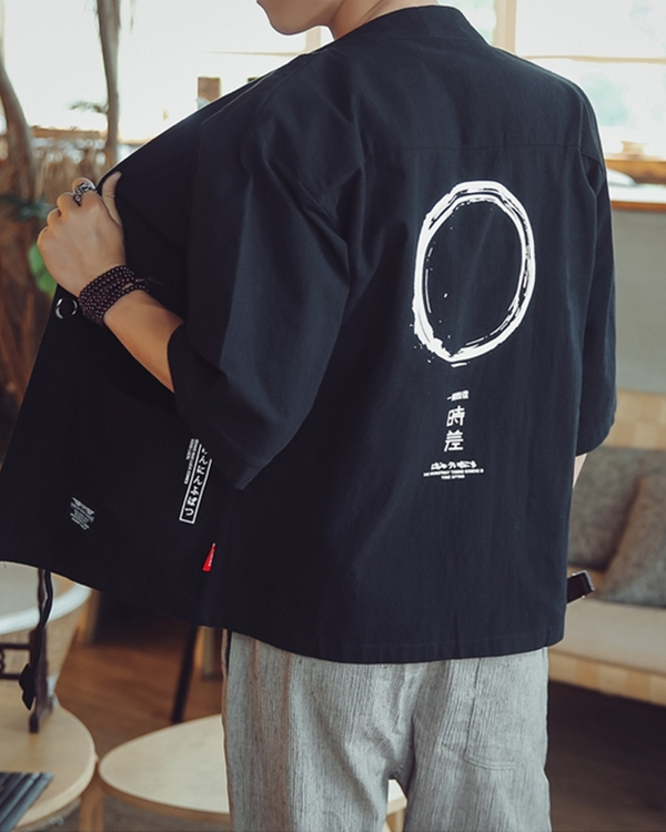 Kimono cardigan homme